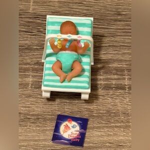 My Mini Baby with Green Rocker Bouncer